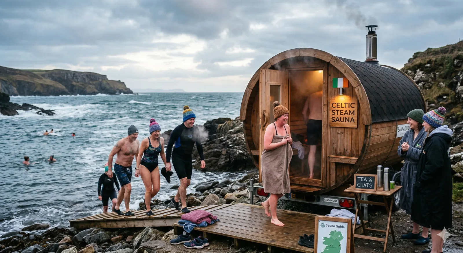 The Rise of Sea Swimming & Sauna Culture in Ireland