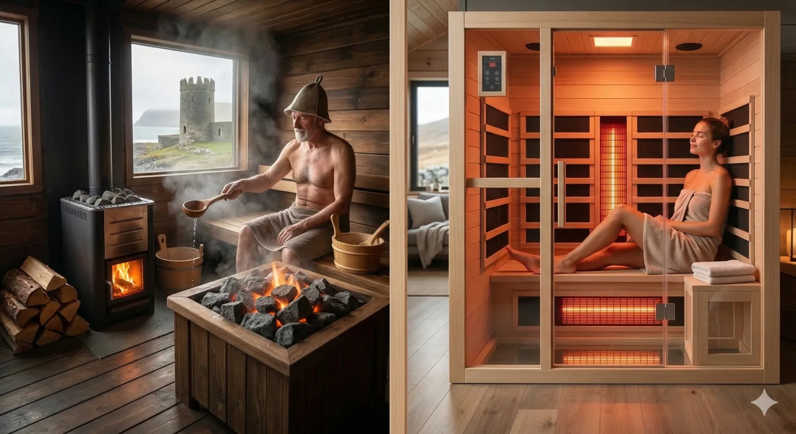 Wood-Fired vs. Infrared: Which Sauna is Right for You?